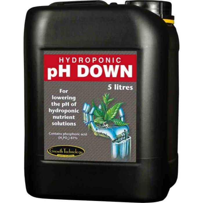 pH control is essential in a hydroponic system Plants in hydroponic